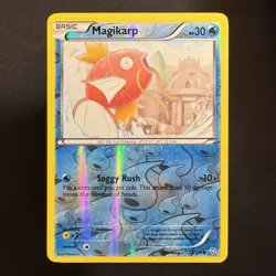 Magikarp - 23/124 - Dragons Exalted - Pokemon - Common Reverse Holo - Damaged - Image 1
