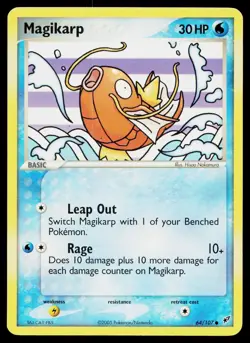 Magikarp 64/107 Common Deoxys Pokemon Lightly Played - Image 1
