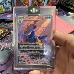 Pokemon TCG Samurott 107/086 Sv: White Flare Holo Illus Rare EN 160 HP - Image 1