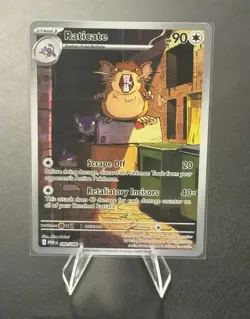 Pokemon TCG Raticate Perfect Order Illustration Rare 99/88 - Image 1