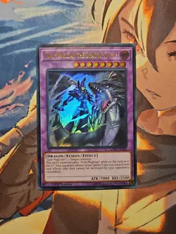 Yu-Gi-Oh! Dark Magician The Dragon Knight LEDD-ENA00 Ultra Rare 1st Edition MP - Image 1