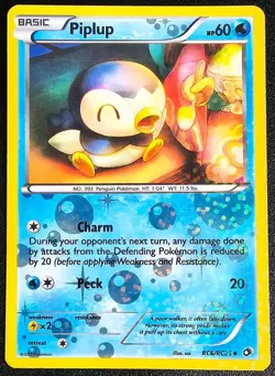 Pokemon TCG Piplup Legendary Treasures: Radiant Collection RC6/RC25 - Image 1