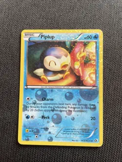 Pokemon TCG Piplup RC6/RC25 Legendary Treasures Radiant Collection LP - Image 1