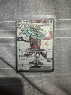 Pokemon TCG Greninja EX Full Art Holo Card Twilight Masquerade 198/167 SV06 - Image 1