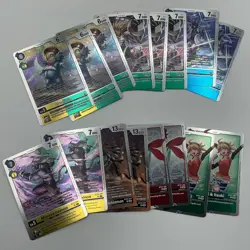 Digimon BT25 Dual Revolution Rare Cards Lot - Image 1