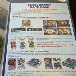 DiGiMON Card Game Promotion Pack Version 0.0 Special Edition New Sealed - Image 3