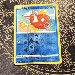 Pokemon Magikarp Holo Card 039/192 2020 Sword & Shield English - Image 1