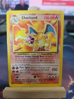 Pokemon TCG Charizard Legendary Collection 3/110 Regular Card Non Holo HP - Image 1