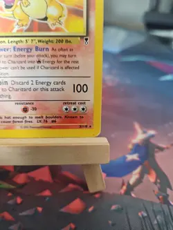 Pokemon TCG Charizard Legendary Collection 3/110 Regular Card Non Holo HP - Image 4