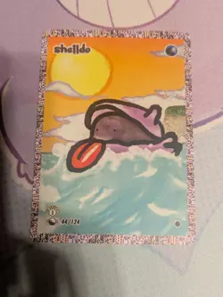 Dittomon Vending Series Pokemon Fanart Card Shelldo (Shellder) - Image 1