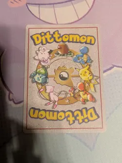 Dittomon Vending Series Pokemon Fanart Card Shelldo (Shellder) - Image 2