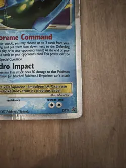 Empoleon LV.X - DP11 - Pokemon Diamond & Pearl Promo Ultra Rare Card HP - Image 5