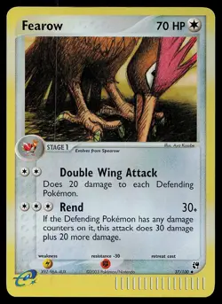 Pokemon Card - Fearow Sandstorm 37/100 Reverse Holo Uncommon - Image 1