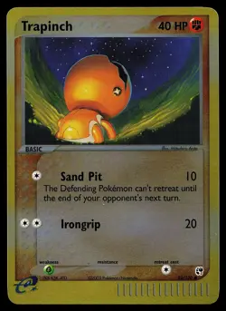 Pokemon Card - Trapinch Sandstorm 82/100 Reverse Holo Common - Image 1