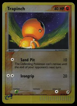 Pokemon Card - Trapinch Sandstorm 82/100 Reverse Holo Common - Image 1