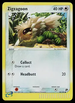 Pokemon Card - Zigzagoon Sandstorm 85/100 Reverse Holo Common - Image 1