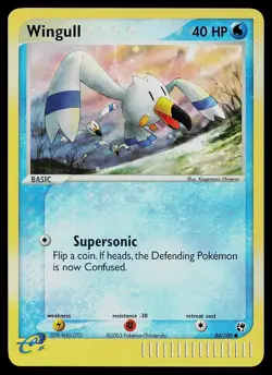 Pokemon Card - Wingull Sandstorm 84/100 Reverse Holo Common - Image 1