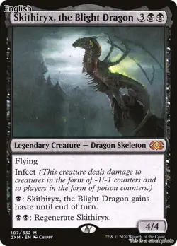 Skithiryx, the Blight Dragon EN [2XM - 107] - NM TCG MTG - Image 1