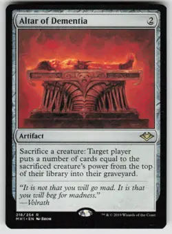 Altar of Dementia 218 Rare Modern Horizons Magic: The Gathering Near Mint - Image 1
