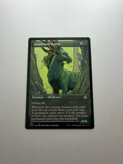 Auspicious Starrix LP Showcase Ikoria Lair of Behemoths Magic The Gathering Mtg - Image 1