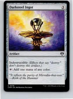 Magic the Gathering Darksteel Ingot Commander Masters MTG Free Shipping! - Image 1