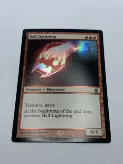 Ball Lightning - Premium Deck Series: Fire and Lightning - MTG - Foil Rare - Image 2