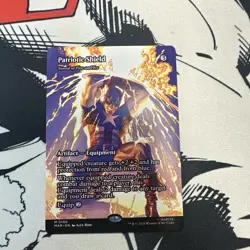 Patriotic Shield - Sword of Fire and Ice (Borderless) EN [MAR - 100] - NM TCG... - Image 1