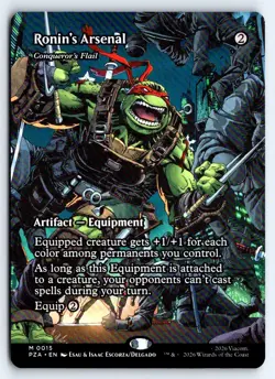 Ronin's Arsenal - Conqueror's Flail (Borderless) 15 Ninja Turtles Magic NM - Image 1