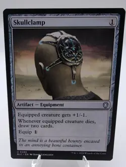MTG Magic the Gathering - Skullclamp - Bloomburrow Commander NM/M - Image 2