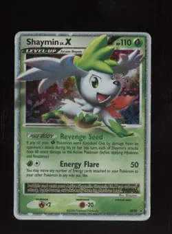 Shaymin LV.X DP39 Promo 2009 Diamond and Pearl Holo Rare Pokemon Card - Image 1