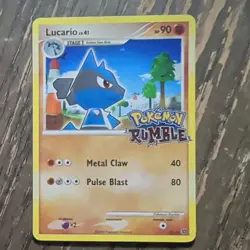 The Pokemon Company Pokemon TCG Lucario Rumble Promo Regular Stage 1 12 90HP EN - Image 1