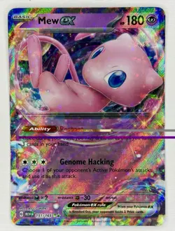 Mew ex 151/165 | Scarlet & Violet 151 Holo Double Rare | Pokemon TCG - NM - Image 1