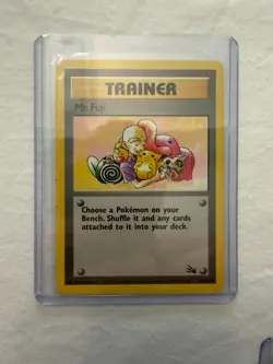 Excellent Condition Pokemon Fossil Unlimited Trainer Set 58-62 - NM/LP - Image 3