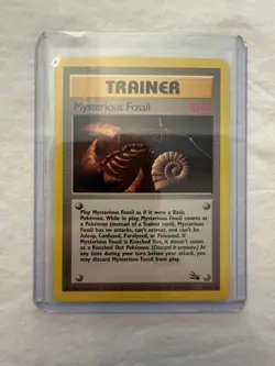 Excellent Condition Pokemon Fossil Unlimited Trainer Set 58-62 - NM/LP - Image 4