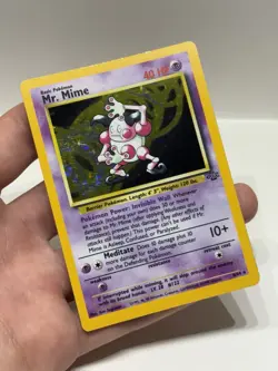 Pokemon TCG Mr. Mime 6/64 Jungle Set Holo - Lightly Played/Near Mint LP/NM - Image 2