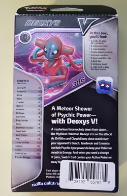 Deoxys V Battle Deck Pokemon TCG with 60 Card Deck - Image 2
