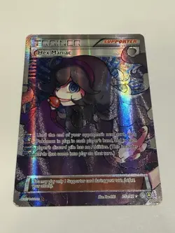 Pokemon Hex Maniac 075A/098 Alternate Art Promo Holo Trainer Lightly played C - Image 1