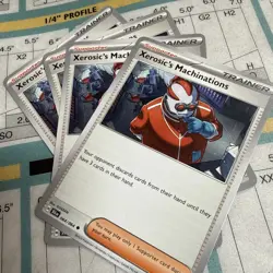 4x Xerosic's Machinations 64/064 x4 - Shrouded Fable - Pokemon TCG - Playset - Image 1