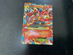 Pokemon TCG M Blaziken EX XY86 XY Promos Mega EX Full Art Holo Jumbo - Image 1
