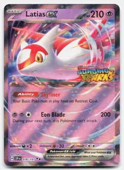 Latias ex (Surging Sparks) 076/191 Pokemon NM - Image 1