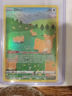 Ditto - GG22/GG70 Crown Zenith Galarian Gallery Pokemon - NM - Image 1