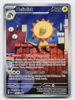 Heliolisk Illustration Rare ME: Ascended Heroes 229/217 Pokemon TCG - Image 1