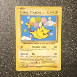 Wizards of the Coast Pokemon TCG Flying Pikachu #25 Black Star Promo 40 HP ENG - Image 1