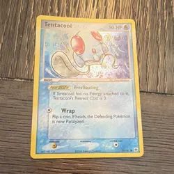 Pokemon TCG Tentacool 77/101 EX Hidden Legends Reverse Holo English 50HP 2004 - Image 1