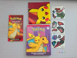 McDonald's Pokemon TCG 2024 Promo Packs Sealed Featuring Pikachu and Dragonite - Image 1