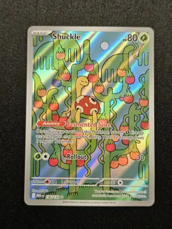 Pokemon TCG Shuckle Full Art #136/132 Mega Evolutions - Image 1