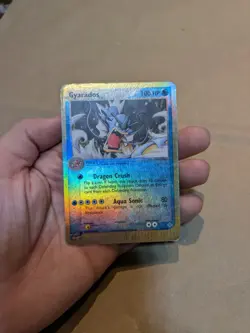 Gyarados 32/97 Dragon Reverse Holo Rare Pokemon TCG Nintendo HP - Image 1