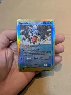 Gyarados 32/97 Dragon Reverse Holo Rare Pokemon TCG Nintendo HP - Image 2