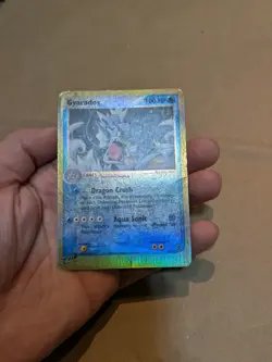Gyarados 32/97 Dragon Reverse Holo Rare Pokemon TCG Nintendo HP - Image 3