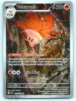Volcarona 100/086 Pokemon Black Bolt Illustration Rare - Image 1